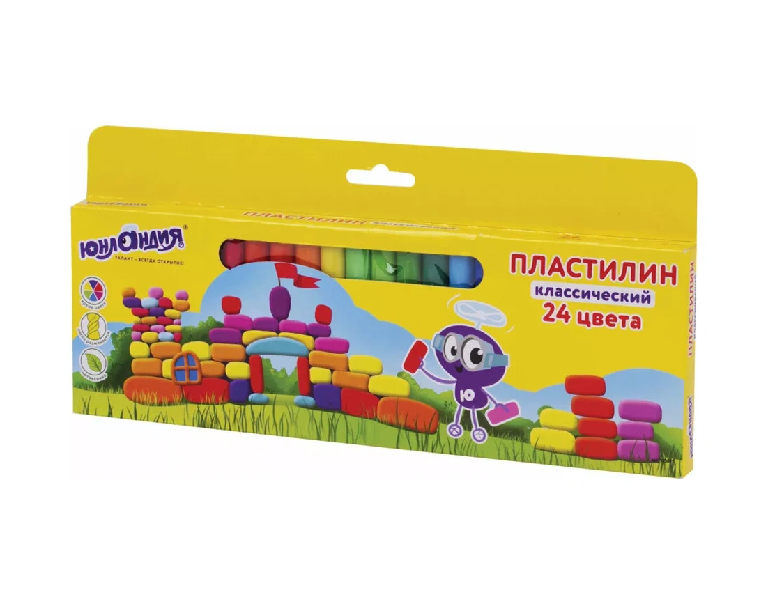 Unlandia 24 Renkli Model Hamuru 11212434 Kırmızı