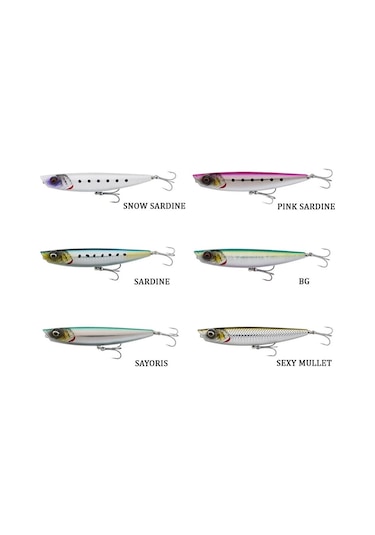 Savage Gear Pop Walker 2.0 9cm 11gr Floating Su Üstü Maket Yem