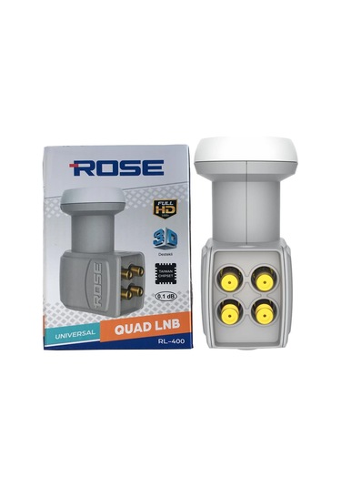 Rose 400 Quad Lnb 4’Lü Lnb