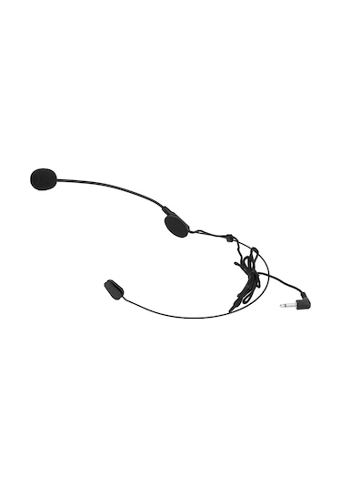 Reedark Kafa Tabanlı Serbest El Mikrofonu - Üniversite Dersleri, Sunumlar İçin Gürültü Engellli 3.5mm Konnektörlü Kulaklık Mikrofonu