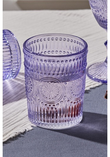 Karaca  Sunflower Su Bardağı Mor