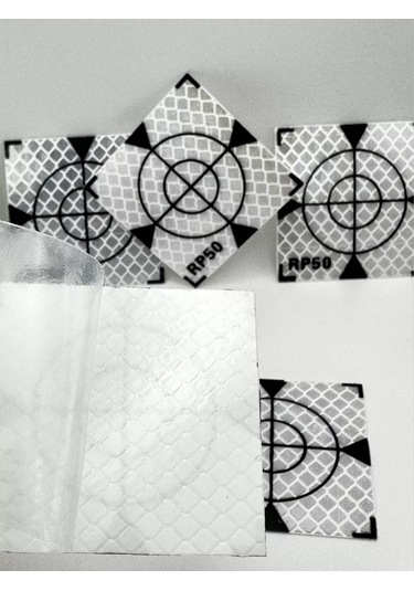 Geoworld Film Yansıtıcı Op 50x50 Jeodezik Noktası 20 Adet 219432151