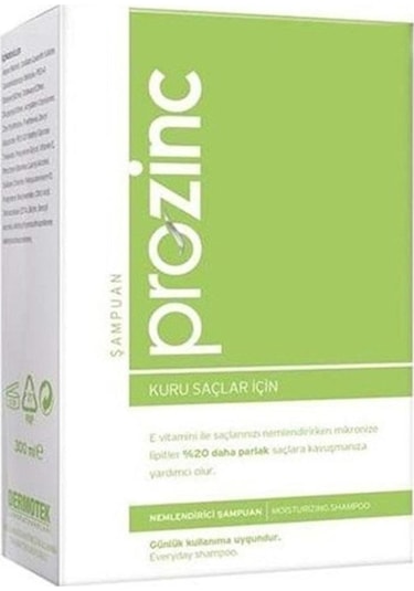 Prozinc Kuru Saçlar için Kepek Karşıtı Şampuan 300 ML