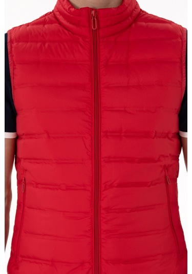 U.s. Polo Assn. Erkek Kırmızı Yelek Dokuma 50299395-vr030 Kırmızı