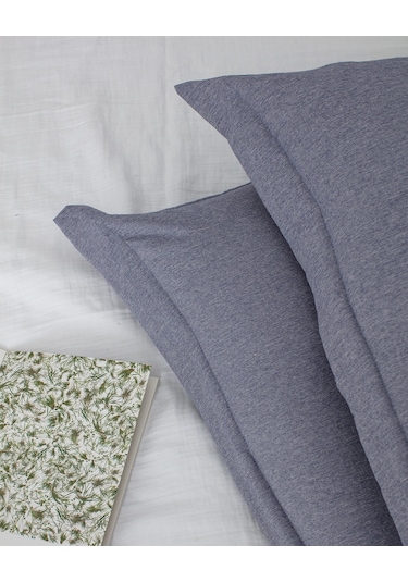 Madame Coco Meleni Tek Kişilik Comforter Set - İndigo Indigo