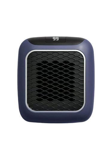 Ikkb Yeni Model Ev Ofis Mini Akıllı Sabit Sıcaklık Duvara Monte Kare Uzaktan Kumandalı Sıcak Hava Isıtıcı Mavi