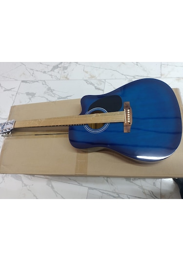 J&d Guitars- Ag-6c/bls Kesik Jumbo Kasa Akustik Gitar