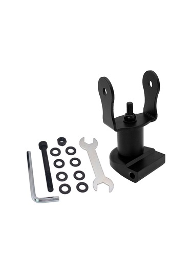 Yifomall Alüminyum Fitness Bisikleti Ekran Ayar Cihazı Siyah Tam Donanımlı Somun+anahtar+distip