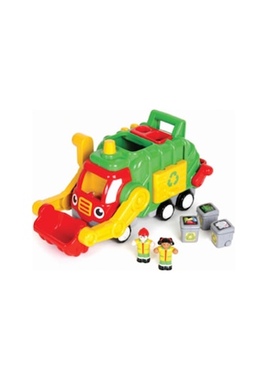 Wow Toys Flip & Tip Fred - Çöp Kamyonu Çevir Dök Fred 01018