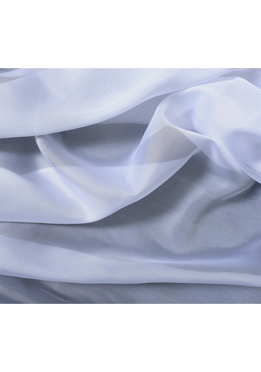 Elegante Pilesiz Tül Perde Kar Beyaz - Kar Beyaz