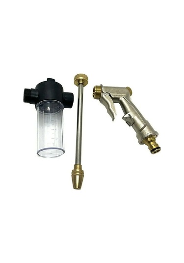 Techtic Metal Yüksek Basınçlı Köpük Hazneli Su Tabancası