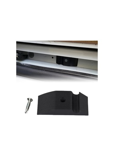 Sunshine011 Siyah Plastik Fiat Ducato Karavan Kapı Tutucu - Kolay Kurulum, Güvenli Siyah