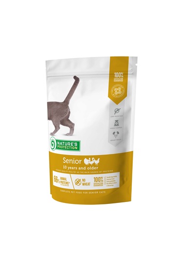 Nature's Protection Kümes Hayvanlı Yaşlı Kedi Maması 400g