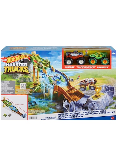 Hot Wheels Canavar Kamyonlar Yıkıcı Yarış Pisti HGV12