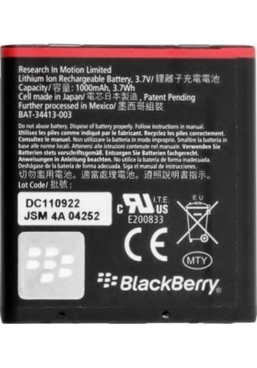 Blackberry Curve 9370 Em1 Batarya Pil