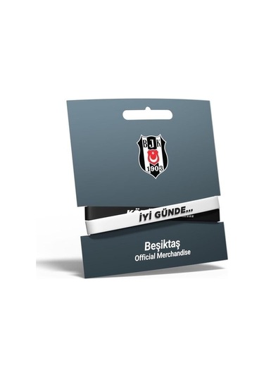 Beşiktaş Lisanslı Fermuarlı Dik Yaka Sweat + Bileklik Set Kutulu 001