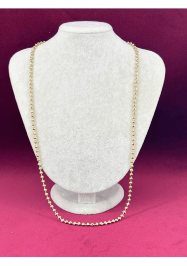 14 K Renginde Dorikataşlı Gold Kolye Gold