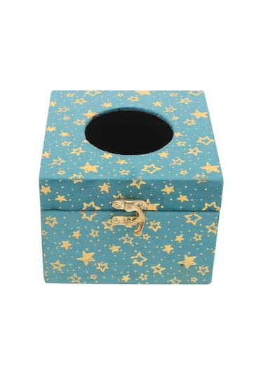 Vintage Mendil Kutusu Kapağı Dekoratif Mendil Kutusu Tutucu Araba Kullanımı Kadife Malzeme 1 Adet