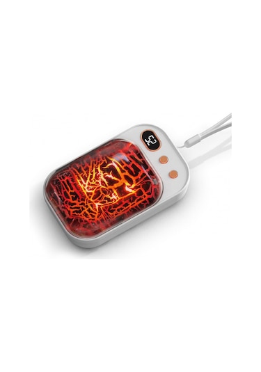 Hx-868a Taşınabilir Kış Elektrikli El Isıtıcı Dijital Ekran 4000mah Güç Bankası