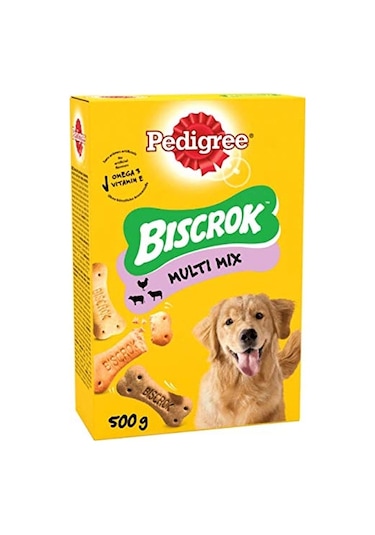 Pedigree Biscrok Multi Mix Köpek Ödül Bisküvisi 6 x 500 G