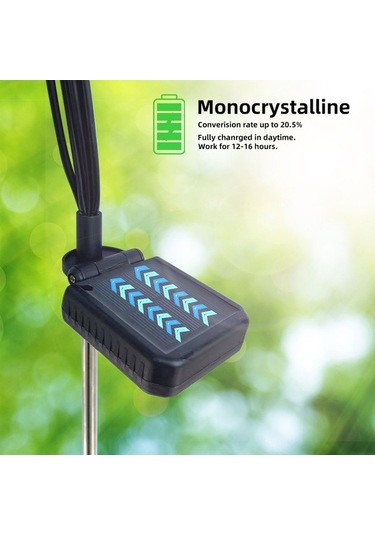 Dancemonkey Su Geçirmez Solar Çiçek Bahçe Işıkları - Dekoratif Çim Teras Feneri Çok Renkli Çok Renkli