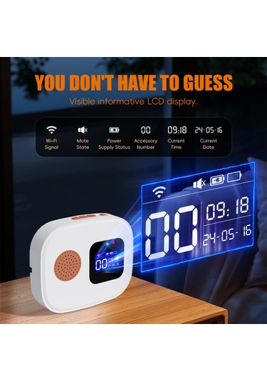 Yaşlı İzleme Için Çağrı Düğmeli Wifi Kablosuz Bakıcı Hs7026-1