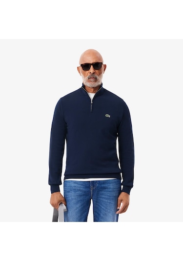 Lacoste Ah1980 Erkek Kazak Lacivert