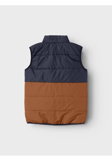 Name It Nkmmylane Vest Block2 Erkek Çocuk Yelek Lacivert