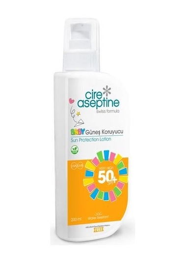 Cıre Aseptıne Gunes Koruyucu Baby Losyon Spf50 200ml