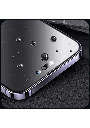 Zore Apple Uyumlu iPhone 15 Plus Davin Mat Seramik Ekran Koruyucu