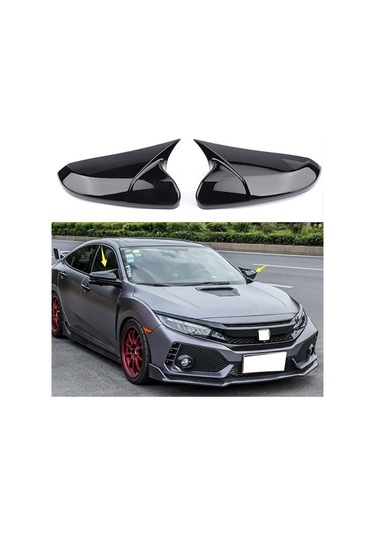 Honda Cıvıc Fc5 için Batman Yarasa Ayna Kapağı 2016 Üzeri