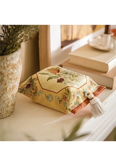 Stil 4-vintage Mutfak Yemek Masası Doku Kutusu Yenilik El Masaüstü Peçete Mendil Dağıtıcı Taşınabilir Araba Ev Ofis Doku Çantası