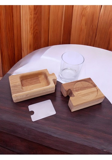 Sharp&art Ahşap Sigara Puro Küllüğü, Isim,soy Isim,marka Vs.lazer