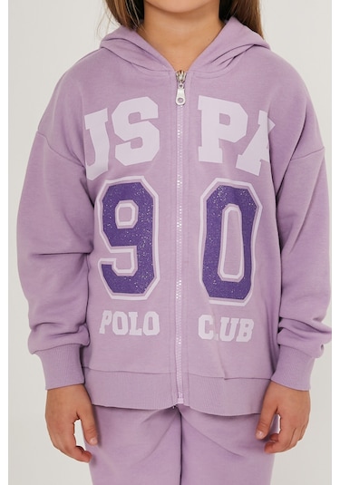 U.s. Polo Assn Candy Lila Kız Çocuk Eşofman Takımı Lila