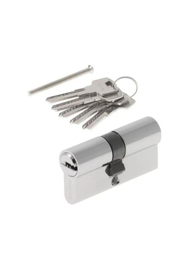 Sx004 Hırsızlığa Karşı Kapı Kilidi Silindiri Avrupa Standardı Kabak Deliği Kilit Silindiri 70mm/80mm/90mm Tek Açık Düğme/çift Açık Anahtar