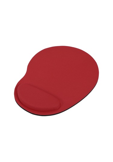 Mouse Pad Pc Dizüstü İçin Bilek Dinlenme Desteği İle,kırmızı