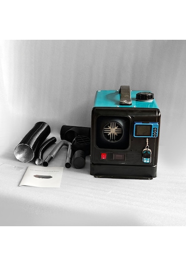 Webesten Akülü Şarjlı Dizel Isıtıcı 12-24-220 V Mavi