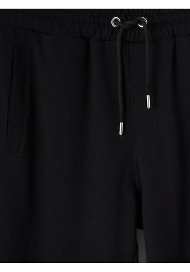 Lc Waikiki Siyah Regular Fit Erkek Eşofman Altı