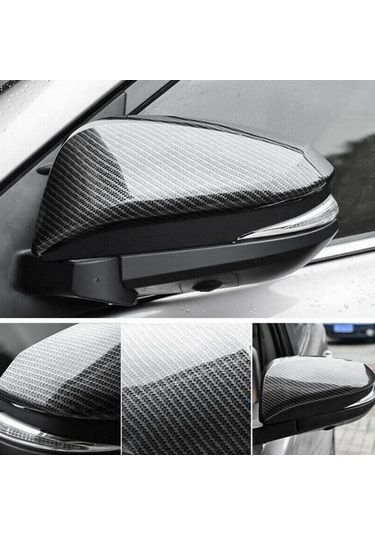Dinosaurs Toyota Hilux Revo Vigo Için Karbon Fiber Yan Dikiz Aynası Kapağı