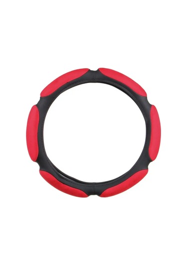 New Galaxy Direksiyon Kılıfı, 6 Yastık, M Beden 37-39 Cm 134565113 Kırmızı