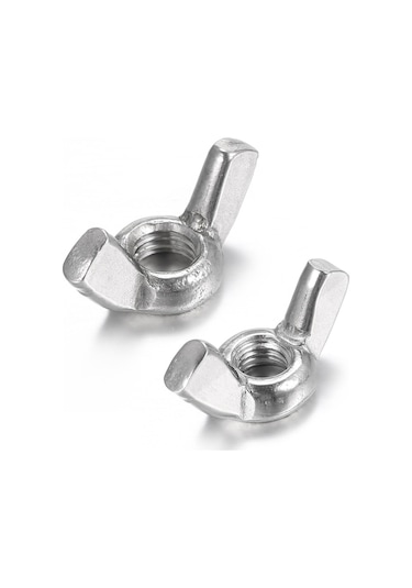 Çelik Kelebek Somun M4 - 100 Adet Tdrtr