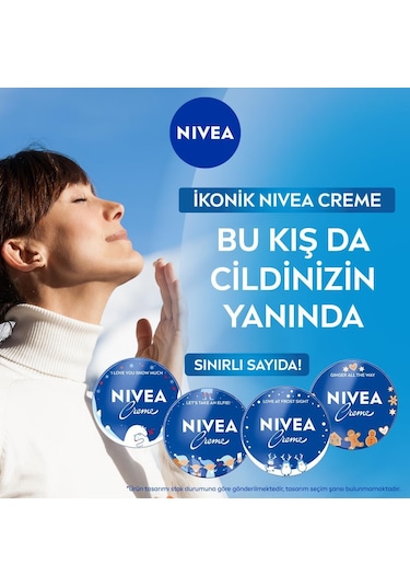 Nivea Creme El Yüz Ve Vücut İçin Yoğun Nemlendirici Bakım Kremi 150 ML