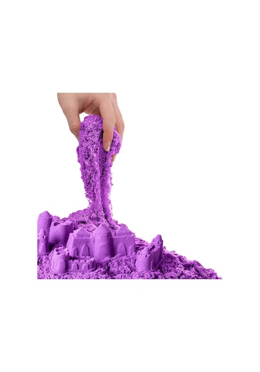 03689 Dede. Aksesuarlı Mor Kinetik Oyun Kumu 500  Gr