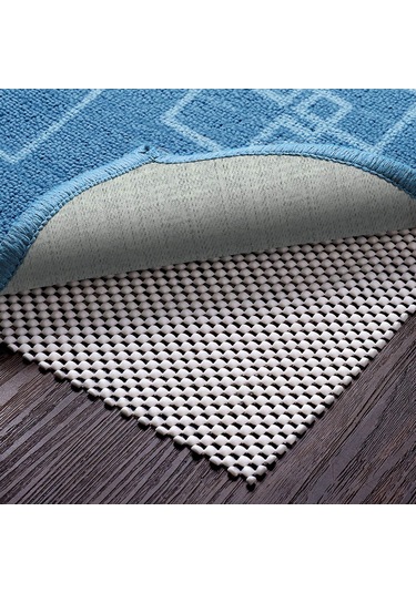 Wezone Pvc Anti Kayma Halı Altı Paspası - Açık Kafes Yapısı - Zemin Koruması - Beyaz - 61x91.5 Cm Diğer