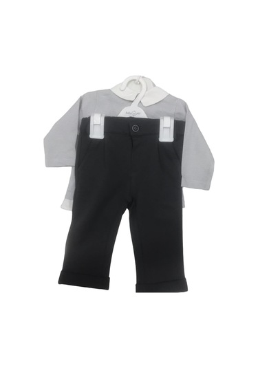 Babydoll 2li Takım Babydola Gri-10189 Gri