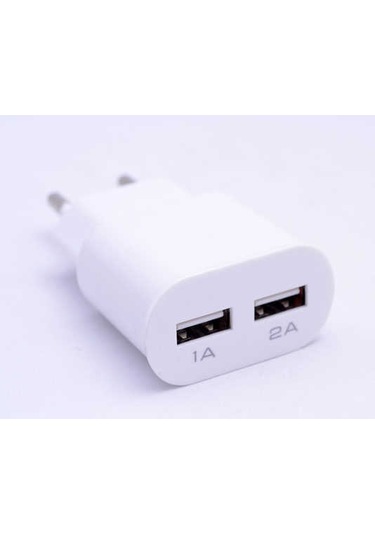 Ariatech 2000 Mah 2 İn 1 Micro Ev Şarj Seti - Beyaz Beyaz