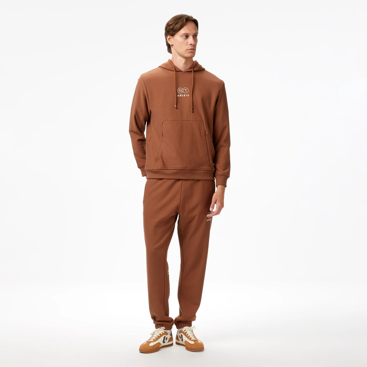 Unıted4 Classic Erkek Kahverengi Sweatshirt Duncan Kahverengi