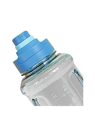 Suntek Spor Ve Seyahat Için Büyük Su Şişesi 1500ml 11x24cm Mavi