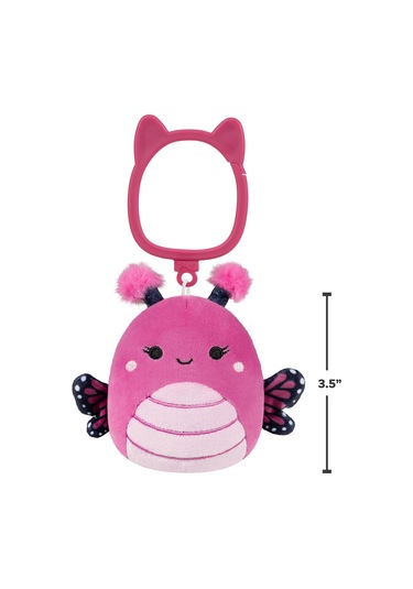Squishmallows Klipsli - Kral Kelebeği Marcelina 9 Cm Cp00613 Çok Renkli