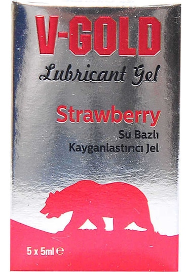 Kayganlaştırıcı Jel Strawberry 5 Ml X 5li